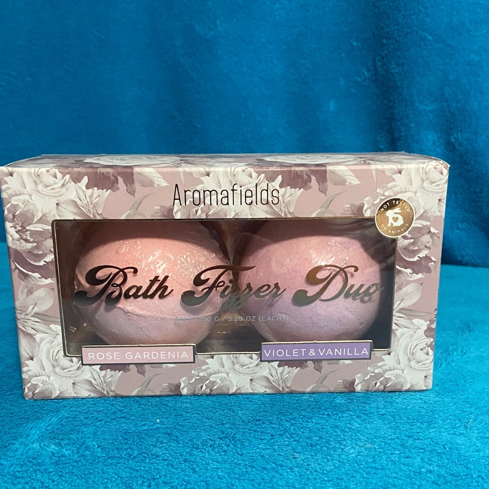 Pink Bath Fizzer Duo
